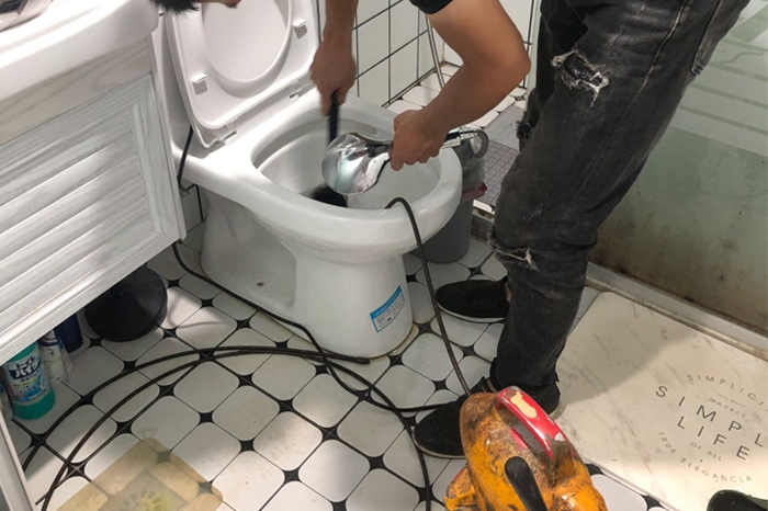 清河门疏通下水道