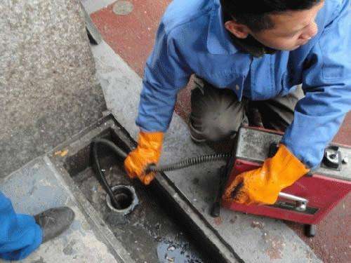 清河门疏通下水道