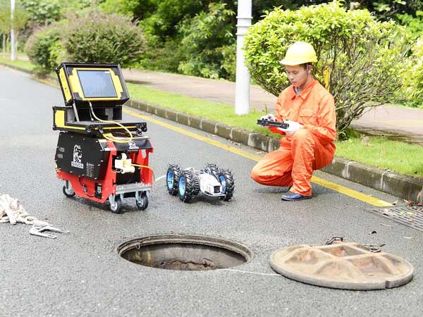 清河门管道机器人检测