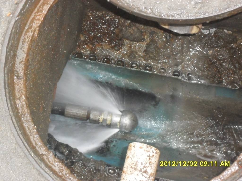 清河门污水管道高压清洗