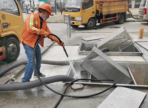 清河门隔油池清理